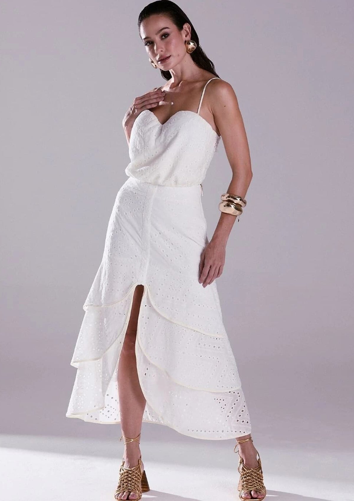 Aurora Layered Lace Skirt