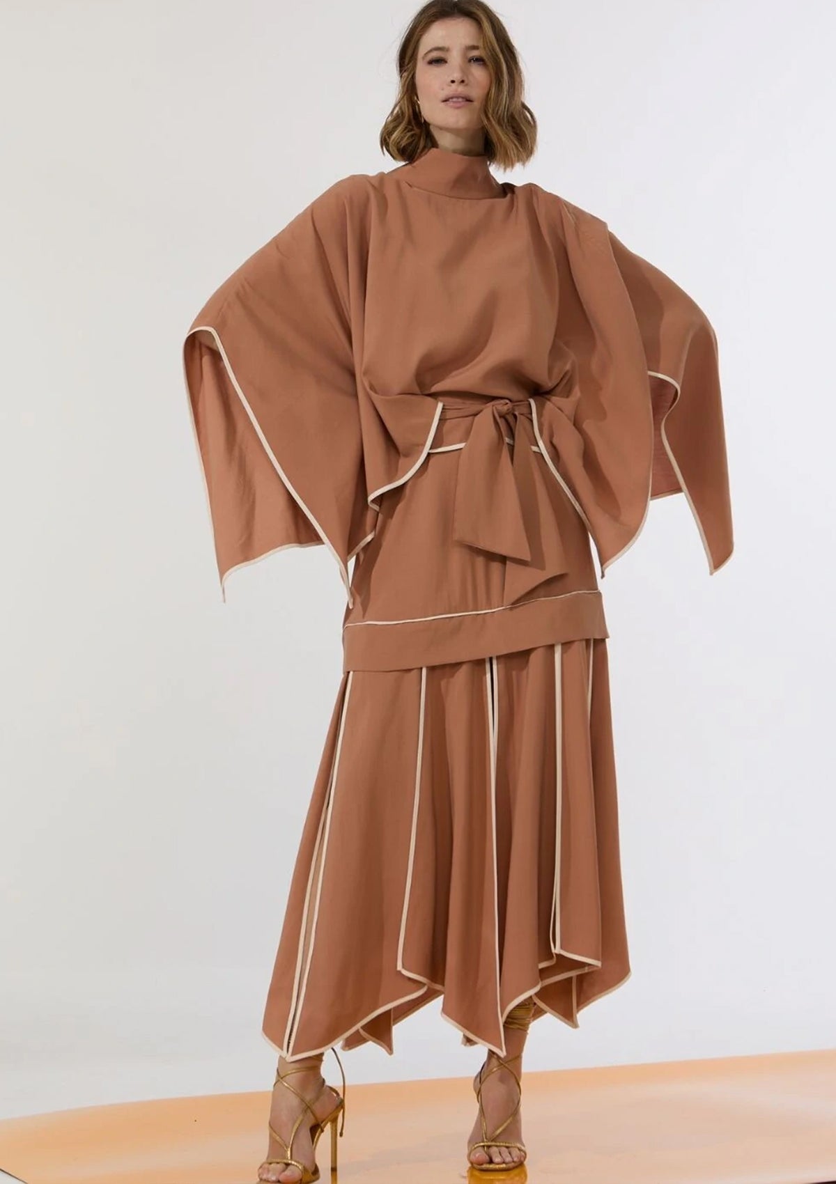 long sleeve poncho dress Poncho Dress