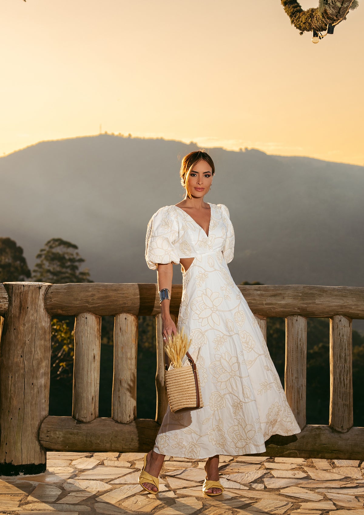 Maria Lina Off-White Dress