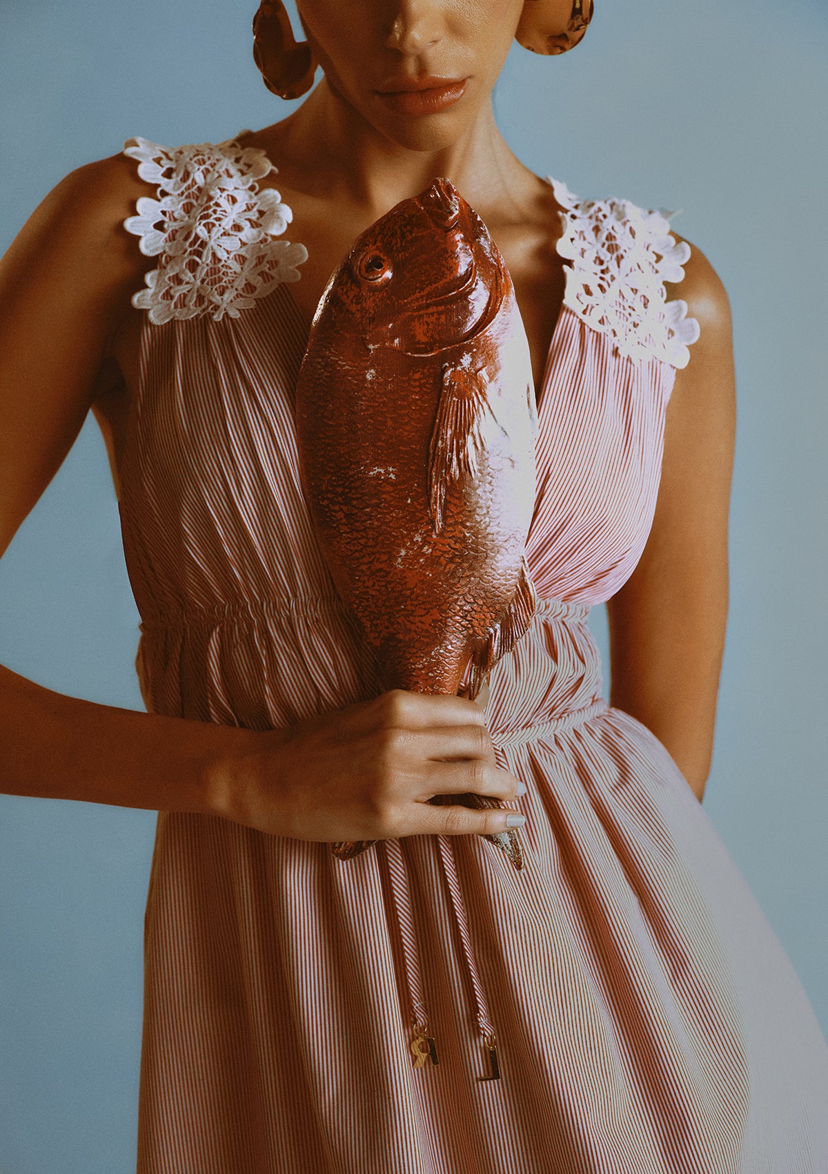 Flora Tricotton Dress (RED)