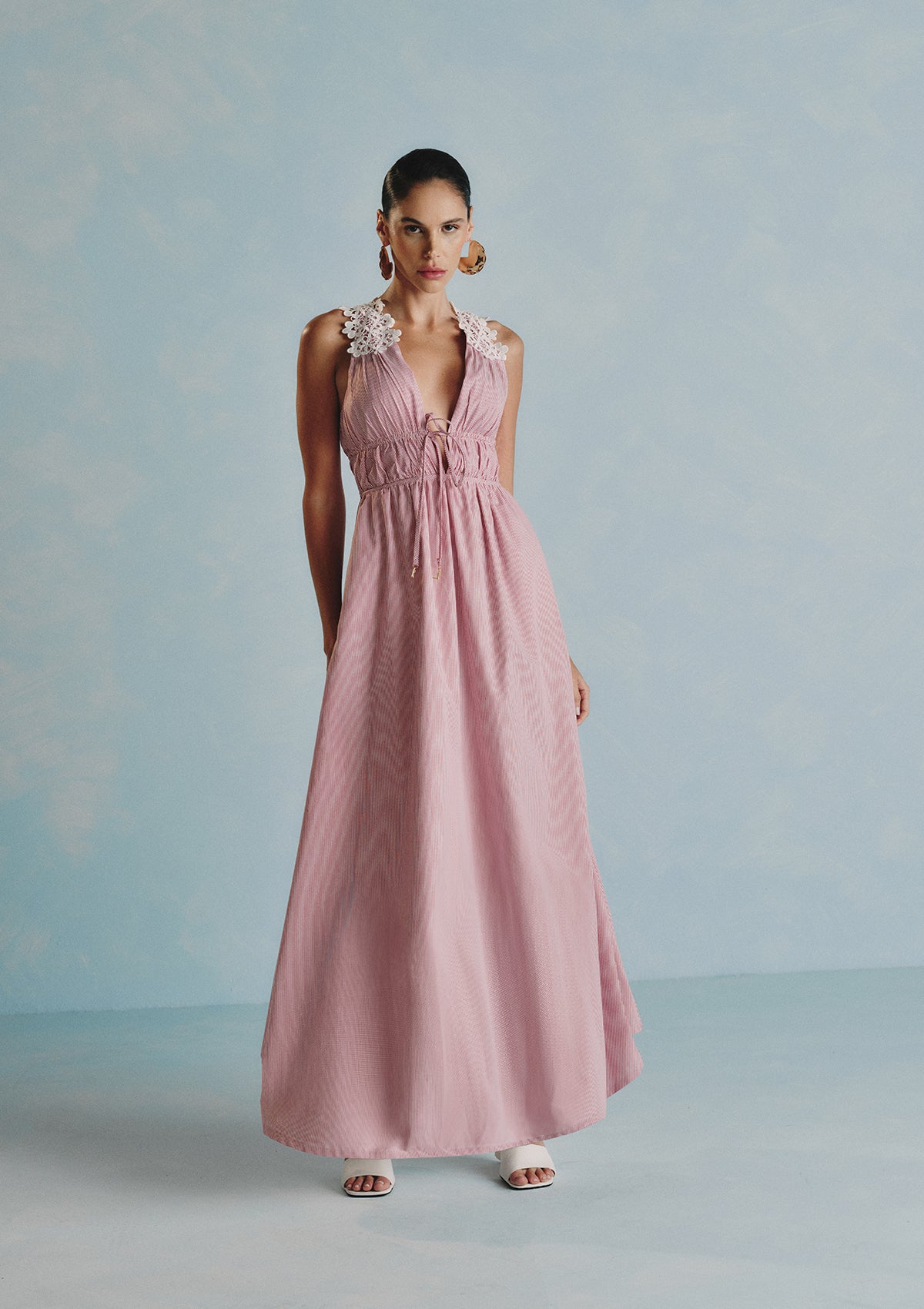 Flora Tricotton Dress (RED)