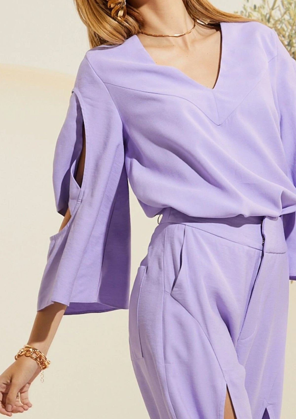 Fernanda Cutouts Blouse