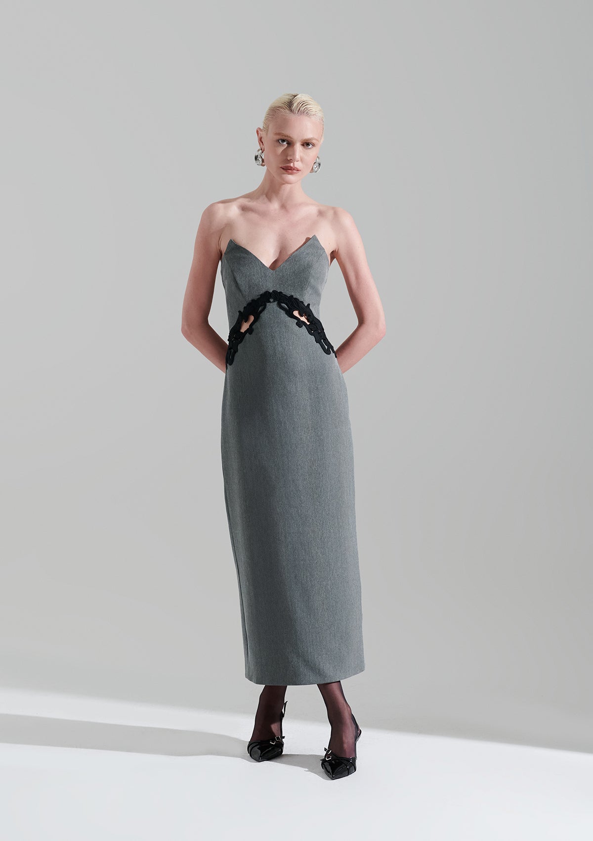 Karen Midi Tailoring Dress