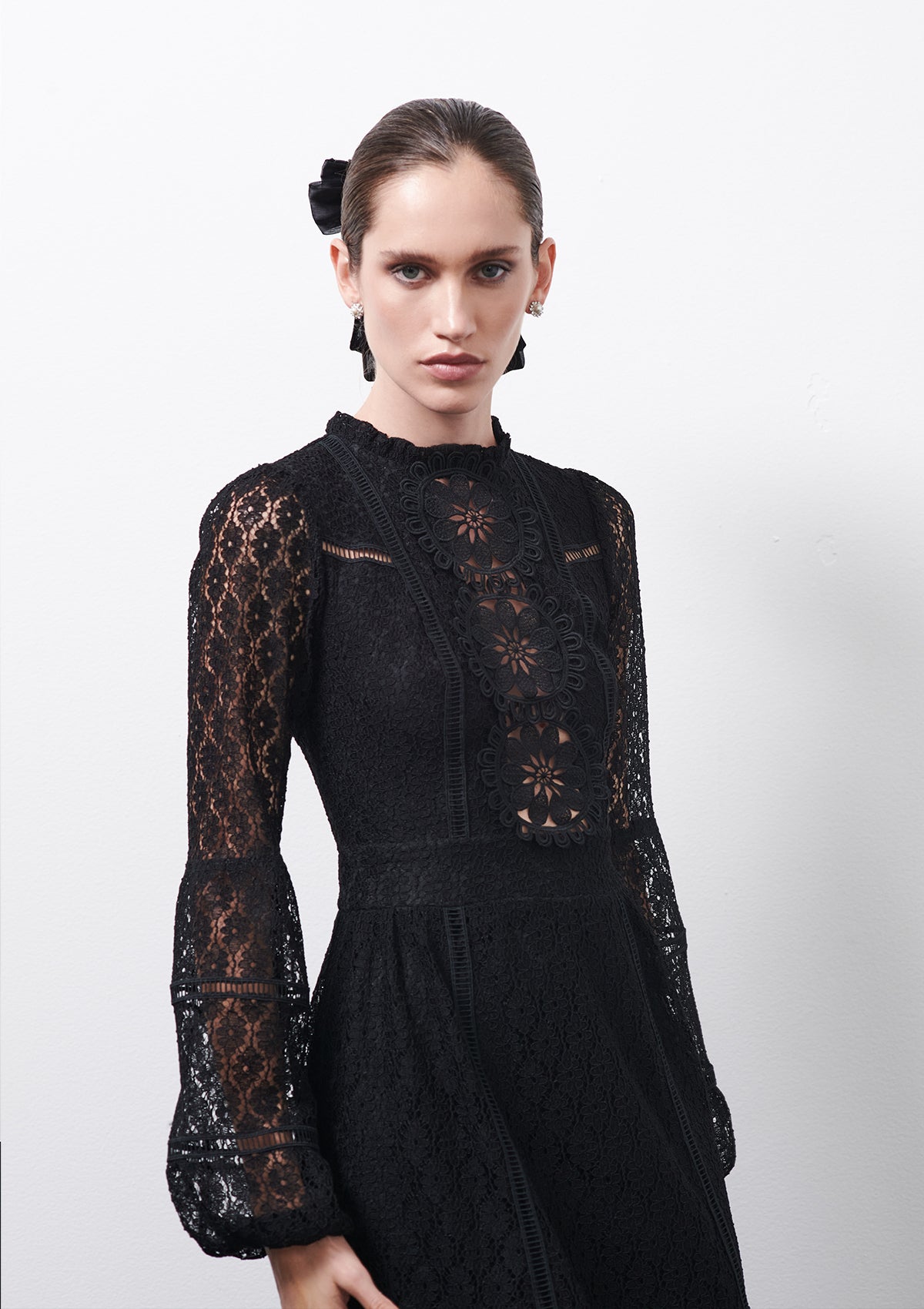 Manuela Long Sleeve Lace Dress