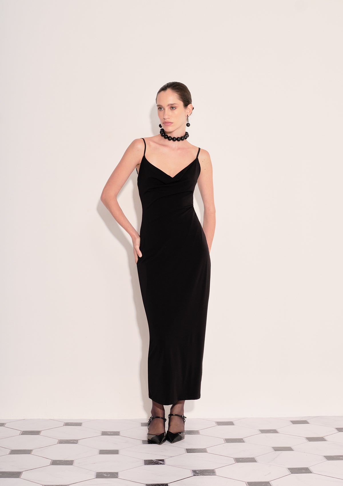 Helena Jersey Strap Dress