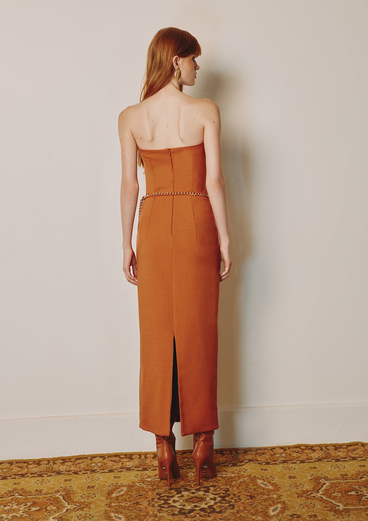 KIARA TAILORED MIDI DRESS