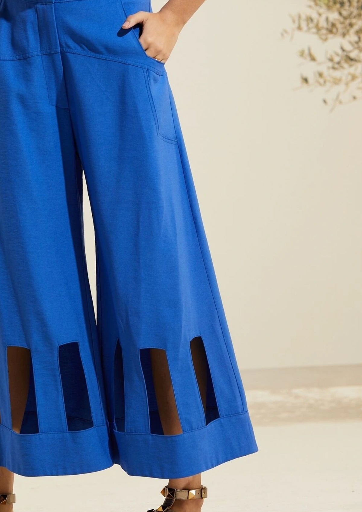 Thassia Trim Detail Pants